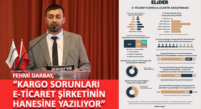 ELİDER Başkanı Fehmi Darbay,