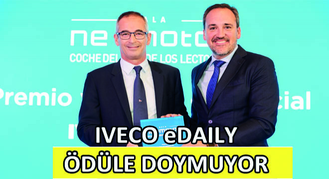 IVECO eDaily Ödüle Doymuyor