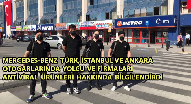 Mercedes-Benz Türk, İstanbul ve Ankara Otogarlarındaki Otobüs Yolcuları Ve Firmalara Özel Bir Aktivite Gerçekleştirdi