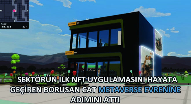 Sektörün İlk NFT Uygulamasını Hayata Geçiren Borusan Cat Metaverse Evrenine Adımını Attı