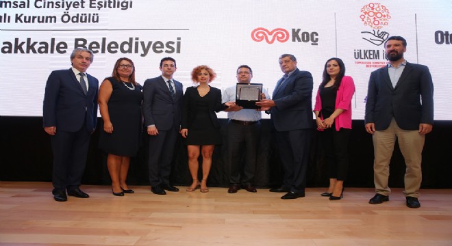 Toplumsal Cinsiyet Eşitliği Ödülü'nün altıncısı Çanakkale Belediyesi'nin oldu