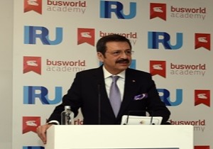 Tobb Başkanı Hisarcıklıoğlu  Busworld Academy - Iru Kongresi'ne Katıldı