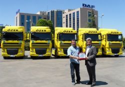 Özer Uluslararası Nakliyat'ın Filosu DAF ve TIRSAN İle Güçleniyor