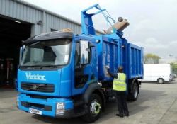 Allison tam otomatik şanzımanlı Volvo'lar, Londra'da gıda atıkları için geri dönüşüm görevini üstleniyor.