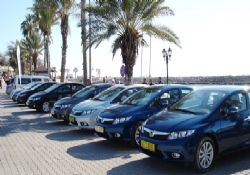 Rus ve Ukraynalı gazeteciler Yeni Civic'i Antalya'da test etti