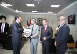 Bilim, Sanayi ve Teknoloji Bakanı Nihat Ergün Otokar fabrikasını ziyaret etti