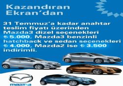 BP ve Mazda işbirliğiyle BP Shop “Kazandıran Ekran”lardan indirimli Mazdalar!