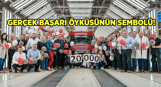 20.000'inci MAN TGE yüzde100 Elektrikle Çalışıyor