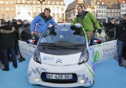 Elektrikli Citroën C Zero Dünya Turunu Tamamladı