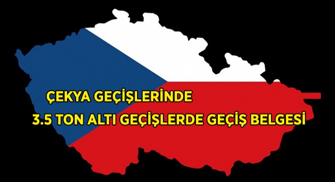 3.5 Ton Altı Taşımalara Geçiş Belgesi