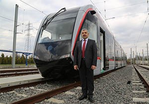 Bozankaya’nın Yerli Üretim İlk Tramvayı, Kayseri’ye Geldi