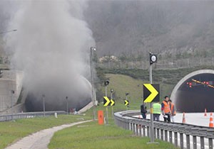 Bolu Dağı Tüneli Ulaşıma Kapandı