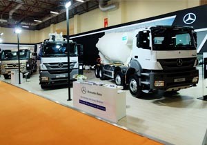 İnşaat sektörünün Mercedes-Benz kamyonları