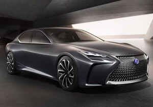 Lexus'un Geleceği LF-FC Konsepti Tokyo Motor Show'da Gösterildi
