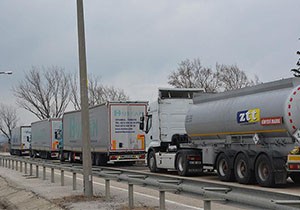 TIR'lar Geçiş Yapamıyor