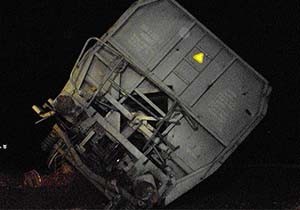 Sivas'ta Tren Kazası