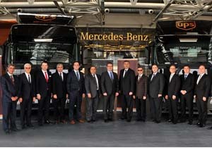 UPS, 27 Mercedes-Benz'i filosuna ekledi