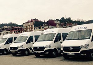 Hyundai H350'ler Trabzon'da Hizmete Başladı