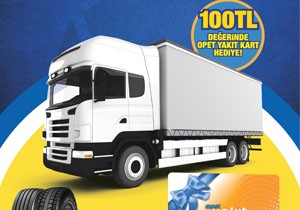 2 adet Goodyear’a, OPET’ten 100 TL hediye