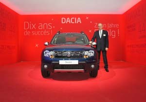 Dacia, Cenevre'de 10.Yılını Kutluyor