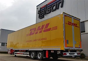 Talson'dan DHL'e Hava Kargo Treyleri Teslimatı