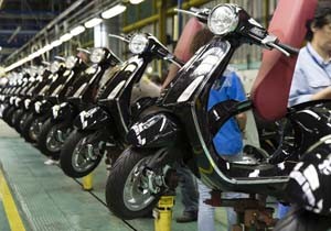 Son beş yılda bir buçuk milyon Vespa satıldı