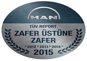 MAN Kalitesi Yine TÜV Raporu ile Tescillendi