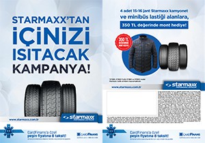 Starmaxx’tan Kamyonet ve Minibüs Sahiplerinin İçini Isıtan Kampanya