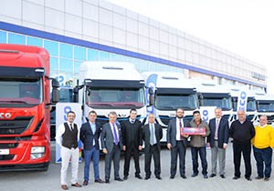 Iveco’dan Mersin’de 10 Adet Çekici Teslimatı