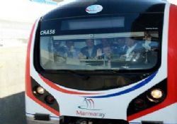 Erdoğan, Marmaray'ın Test Sürüşünü Yaptı