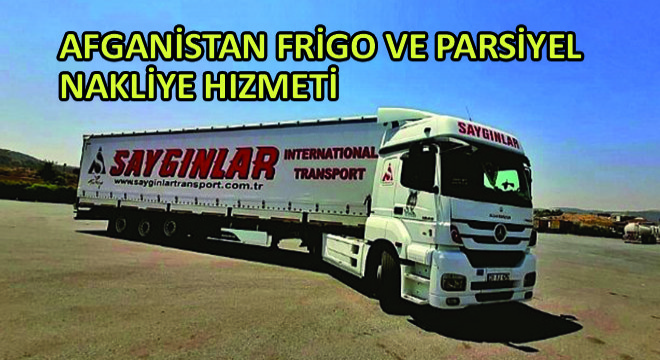 Afganistan Frigo ve Parsiyel Nakliye Hizmeti