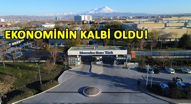 Aksaray'a Toplam 1,7 Milyar TL Tutarında Ekonomik Katkı Mercedes - Benz'den!