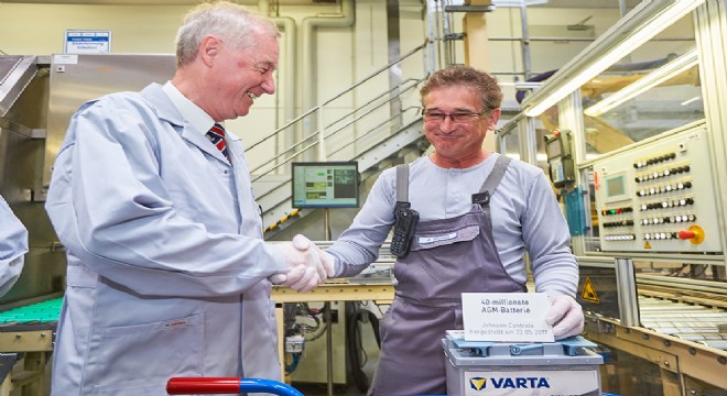 Almanya'da 40 Milyon AGM Akü Üretti
