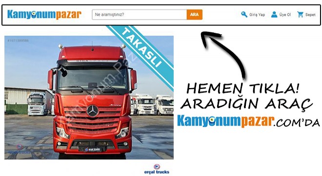 Aradığın Araç Kamyonumpazar.com'da!