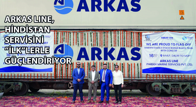 Arkas Line, Hindistan Servisini İlklerle Güçlendiriyor