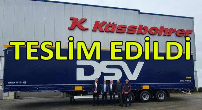 Avrupa Lojistik Devi DSV 'Tırsan' Dedi