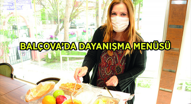 Balçova'da Dayanışma Menüsü