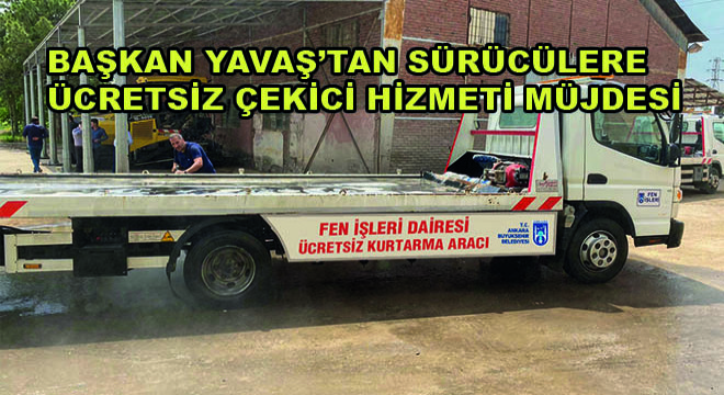Başkan Yavaş’tan Sürücülere Ücretsiz Çekici Hizmeti Müjdesi