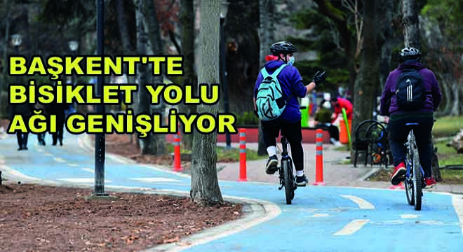 Başkent'te Bisiklet Yolu Ağı Genişliyor