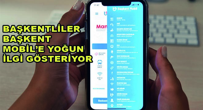Başkentliler Başkent Mobil'e Yoğun İlgi Gösteriyor