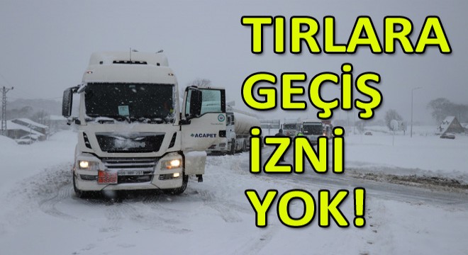 Bolu’da Şiddetli Kar Yağışı Devam Ediyor!