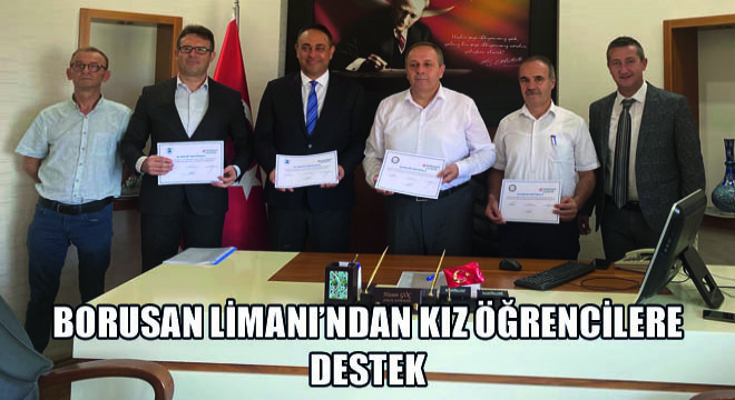 Borusan Limanı'ndan Kız Öğrencilere Destek