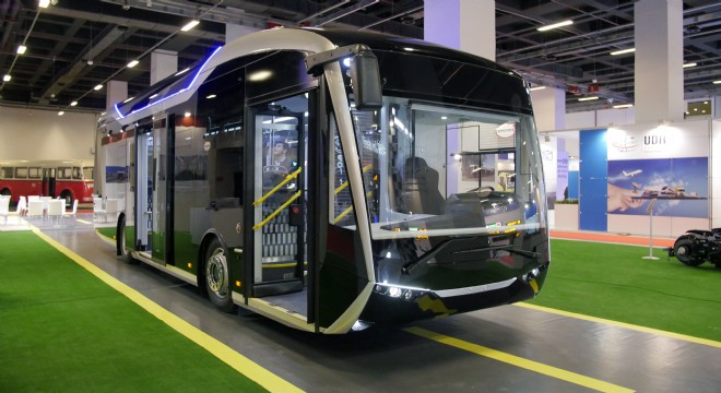 Bozankaya'nın Sileo Elektrikli Otobüsleri Transist 2017 Fuarı'nda