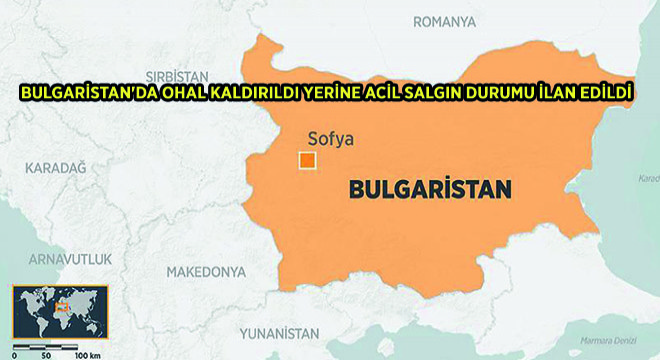 Bulgaristan'da OHAL Kaldırıldı Yerine Acil Salgın Durumu İlan Edildi