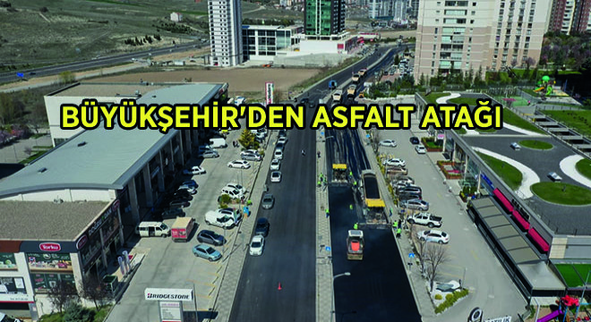 Büyükşehir'den Asfalt Atağı