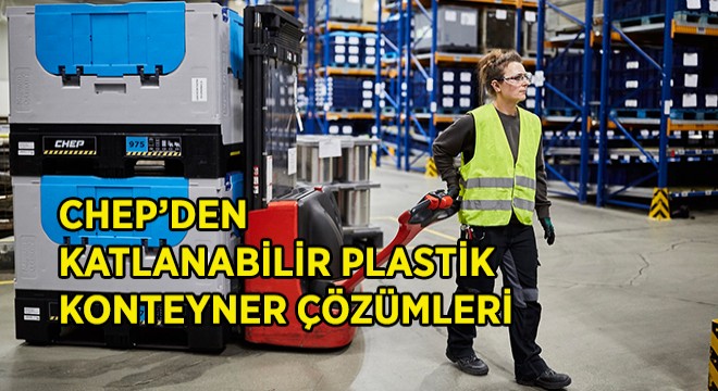 CHEP'den Katlanabilir Plastik Konteyner