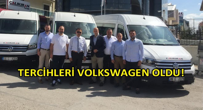 Çalıkıran Turizm’in Tercihi Yeni Volkswagen Crafter Oldu
