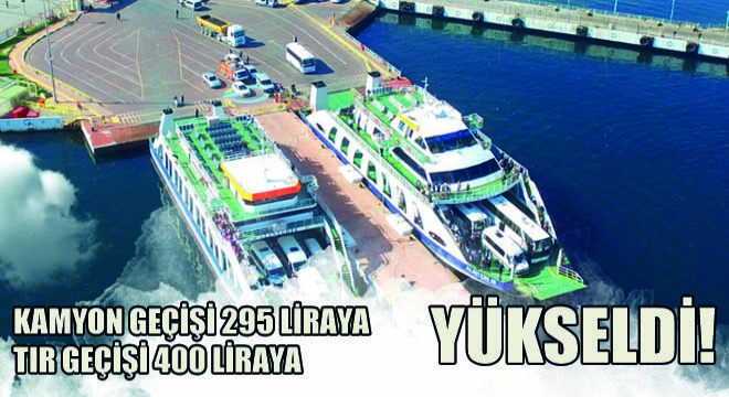 Çanakkale Köprüsü'nün Açılışından Sonra Feribot Ücretlerine Yüzde 117'ye Kadar Zam Geldi