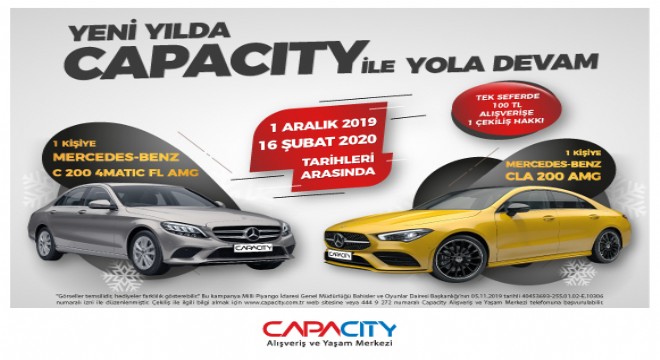 Capacity'nin Yeni Yıl Hediyesiyle Yola Devam!