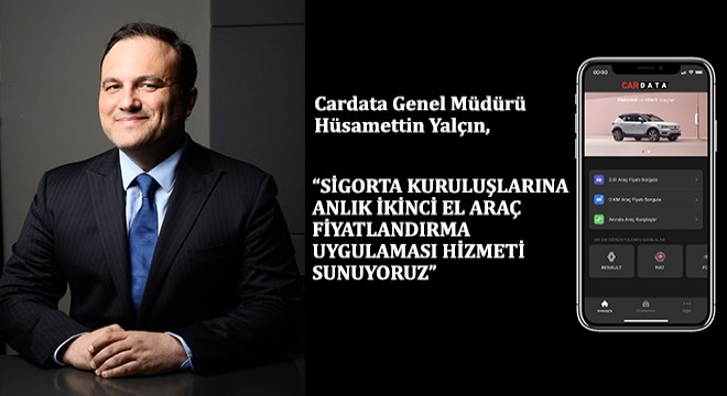 Cardata Genel Müdürü Hüsamettin Yalçın, 
